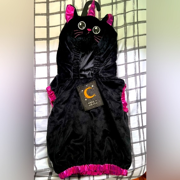 Cute halloween cat costume for girls ages 2-4 - Picture 1 of 2
